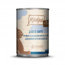 Mjamjam Katzen Nassfutter Quetschie - purer Fleischgenuss - zarte Ente pute