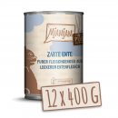 Mjamjam Katzen Nassfutter Quetschie - purer Fleischgenuss - zarte Ente pute