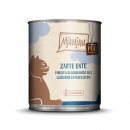 Mjamjam Katzen Nassfutter Quetschie - purer Fleischgenuss - zarte Ente pute
