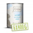 Mjamjam Katzen Nassfutter zarte Ente &amp; Gefl&uuml;gel an leckeren M&ouml;hrchen