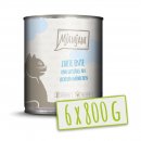 Mjamjam Katzen Nassfutter zarte Ente &amp; Gefl&uuml;gel an leckeren M&ouml;hrchen