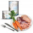 Mjamjam Katzen Nassfutter zarte Ente &amp; Gefl&uuml;gel an leckeren M&ouml;hrchen