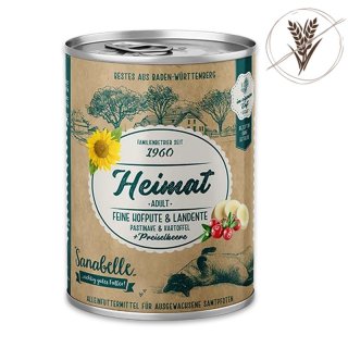 Sanabelle HEIMAT Katzen Nassfutter Adult feine Hofpute & Landente