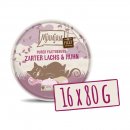 Mjamjam Katzen Nassfutter Purer Filetgenuss zarter Lachs...