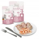 Mjamjam Katzen Nassfutter k&ouml;stliche Garnelen an saftigem Huhn