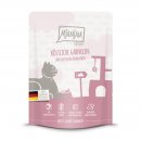 Mjamjam Katzen Nassfutter k&ouml;stliche Garnelen an saftigem Huhn