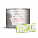 Mjamjam Katzen Nassfutter k&ouml;stliche Garnelen an saftigem Huhn 6x200g