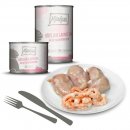 Mjamjam Katzen Nassfutter k&ouml;stliche Garnelen an saftigem Huhn 6x800g