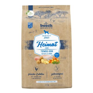 Bosch Heimat Hunde Trockenfutter Junior mit frischem...