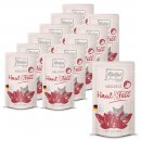 Mjamjam Katzen Nassfutter Quetschie - Wellness - Haut &amp; Fell - Rind