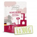 Mjamjam Katzen Nassfutter kulinarischer Hirsch und Truthahn an frischen Cranberries