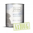 Mjamjam Katzen Nassfutter delikates Huhn an ged&auml;mpftem K&uuml;rbis