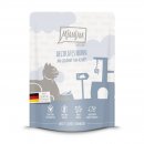 Mjamjam Katzen Nassfutter delikates Huhn an ged&auml;mpftem K&uuml;rbis