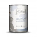 Mjamjam Katzen Nassfutter delikates Huhn an ged&auml;mpftem K&uuml;rbis