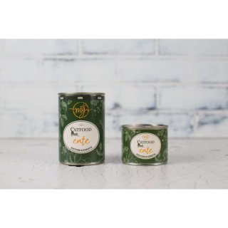 Paul & Paulina mÿ catfood Ente mit Zucchini und...