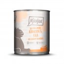 Mjamjam Katzen Nassfutter DUO von zartem H&uuml;hnchen &amp; Kalb an ged&auml;mpftem K&uuml;rbis