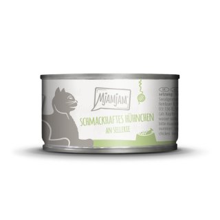 Mjamjam Katzen Nassfutter Huhn & Sellerie