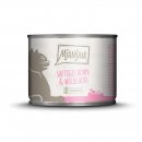 Mjamjam Katzen Nassfutter saftiges Huhn und Wildlachs