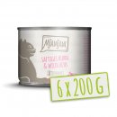 Mjamjam Katzen Nassfutter saftiges Huhn und Wildlachs