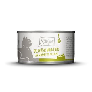 Mjamjam Katzen Nassfutter Huhn & Zucchini