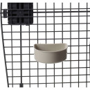 Flamingo Hunde Transportbox Lanta Grau L 56x80x65,5cm