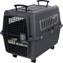 Flamingo Hunde Transportbox Lanta Grau XXL 67x101x81cm