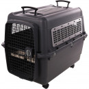 Flamingo Hunde Transportbox Lanta Grau XXL 67x101x81cm