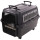 Flamingo Hunde Transportbox Lanta Grau XXL 67x101x81cm