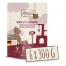 Mjamjam Katzen Nassfutter Cat - K&auml;nguru pur 6x300g