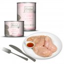 Mjamjam Katzen Nassfutter Kitten saftiges H&uuml;hnchen mit Lachs&ouml;l