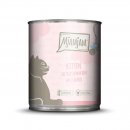 Mjamjam Katzen Nassfutter Kitten saftiges H&uuml;hnchen mit Lachs&ouml;l