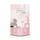 Mjamjam Katzen Nassfutter Kitten saftiges H&uuml;hnchen mit Lachs&ouml;l