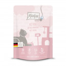 Mjamjam Katzen Nassfutter Kitten saftiges H&uuml;hnchen mit Lachs&ouml;l 1x300g