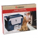 Flamingo Transportbox Geronimo Blau M 52x70x52cm