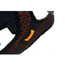 Non-stop dogwear Hundegeschirr Rock harness long Schwarz/Orange