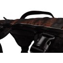 Non-stop dogwear Hundegeschirr Rock harness long Schwarz/Orange