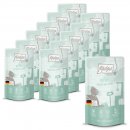 Mjamjam Katzen Nassfutter Kitten gute Pute mit Lachs&ouml;l 12x125g