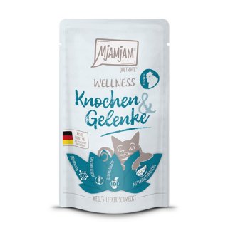Mjamjam Katzen Nassfutter Wellness - Knochen &...