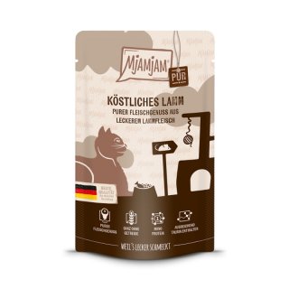 Mjamjam Katzen Nassfutter Katze purer Fleischgenuss -...