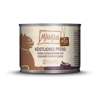 Mjamjam Katzenfutter Quetschie - purer Fleischgenuss -...