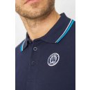 Derbe Herren Poloshirt Dunkelblau