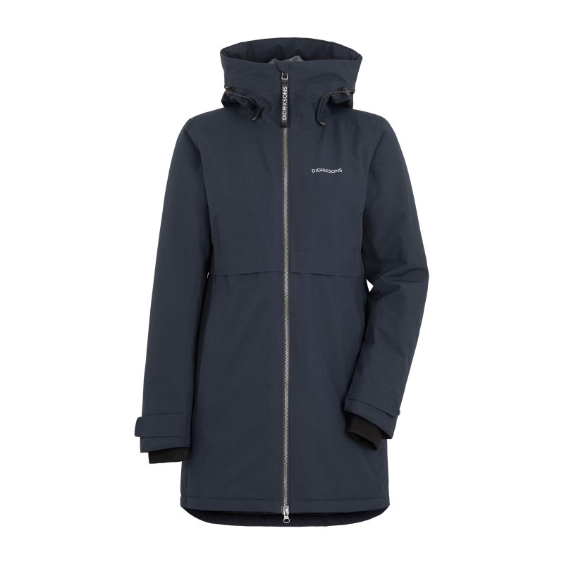 Didriksons Damen Parka Helle Dark Night Blue 42