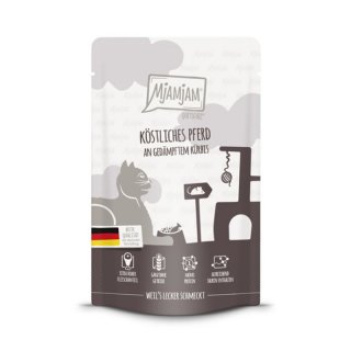 Mjamjam Katzen Nassfutter köstliches Pferd an...