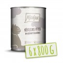 Mjamjam Katzen Nassfutter k&ouml;stliches Pferd an ged&auml;mpftem K&uuml;rbis