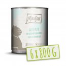 Mjamjam Katzen Nassfutter gute Pute an ged&auml;mpftem K&uuml;rbis