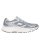 Skechers Damen Sneaker Go Run Consistent 2.0 Volt Gray Leather/ Silver Trim 38