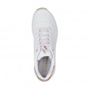 Skechers Damen Sneaker Uno Shimmer Away White 38
