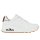 Skechers Damen Sneaker Uno Shimmer Away White 42