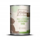 Mjamjam Katzen Nassfutter purer Fleischgenuss - leckeres Rind pur