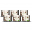 Mjamjam Katzen Nassfutter purer Fleischgenuss - leckeres Rind pur 6x200g
